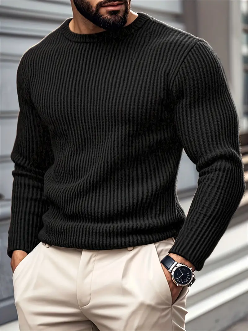 Modischer und lässiger Herrenpullover