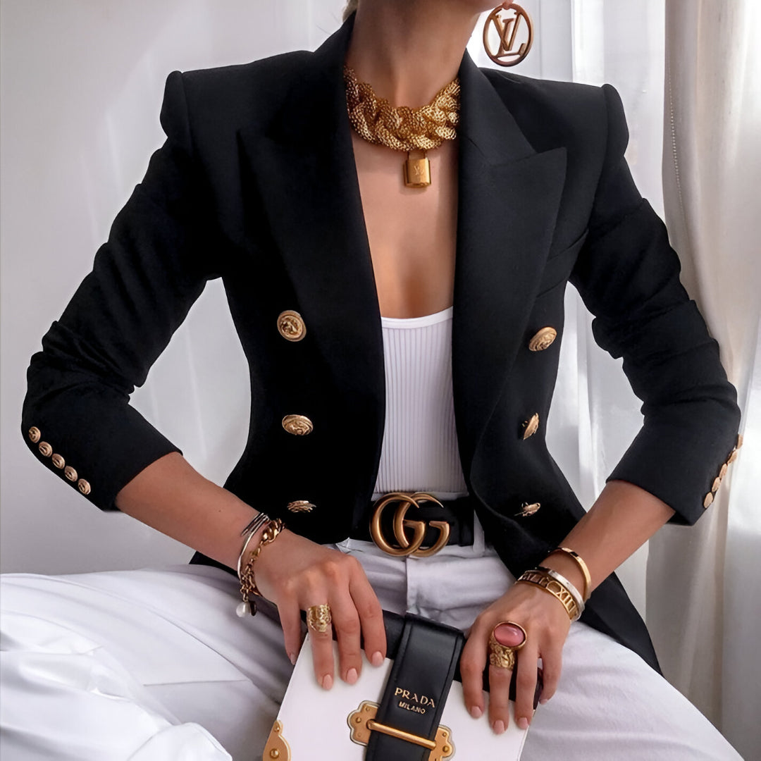 Eleganter Damenblazer mit klassischem Design für einen stilvollen Auftritt