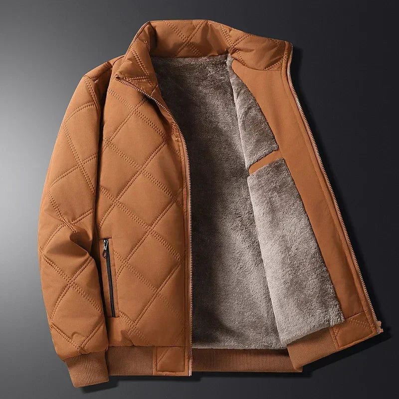 Eleganter Herrenmantel für den Winter mit modernem Stil