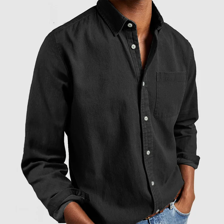Modisches und elegantes Herrenhemd für einen stilvollen Look