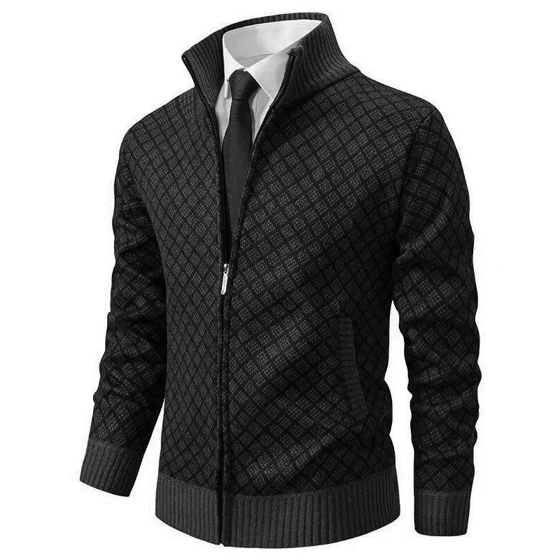 Stilvoller Herren-Zip-Pullover für vielseitigen Einsatz