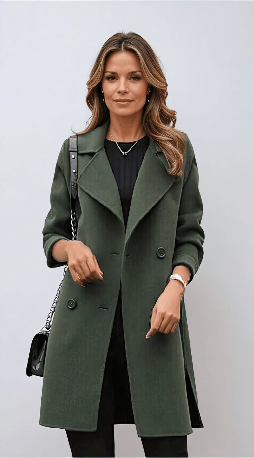 Lässiger Wintermantel für Elegante Damen