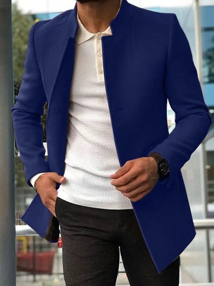 Luxuriöser Herren-Wintermantel für Stil und Wärme