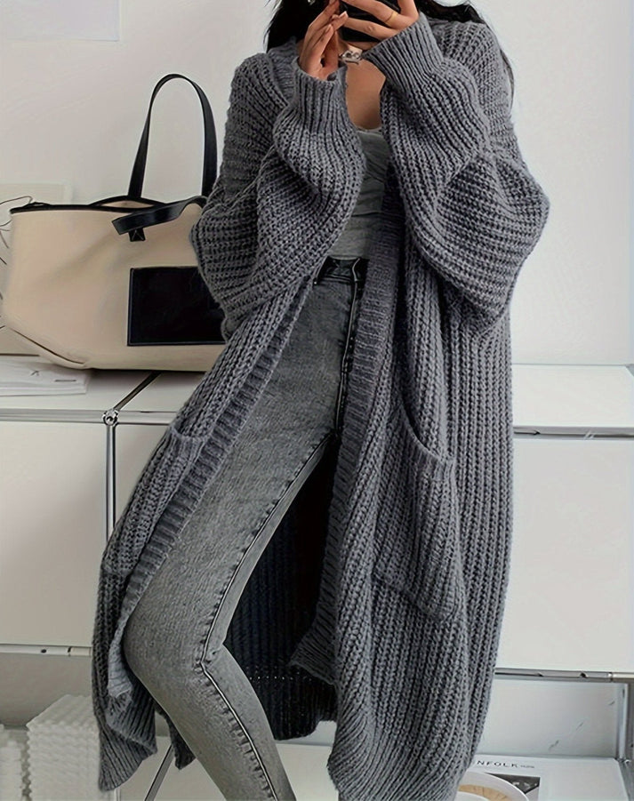Eleganter und Bequemer Langer Damen-Cardigan