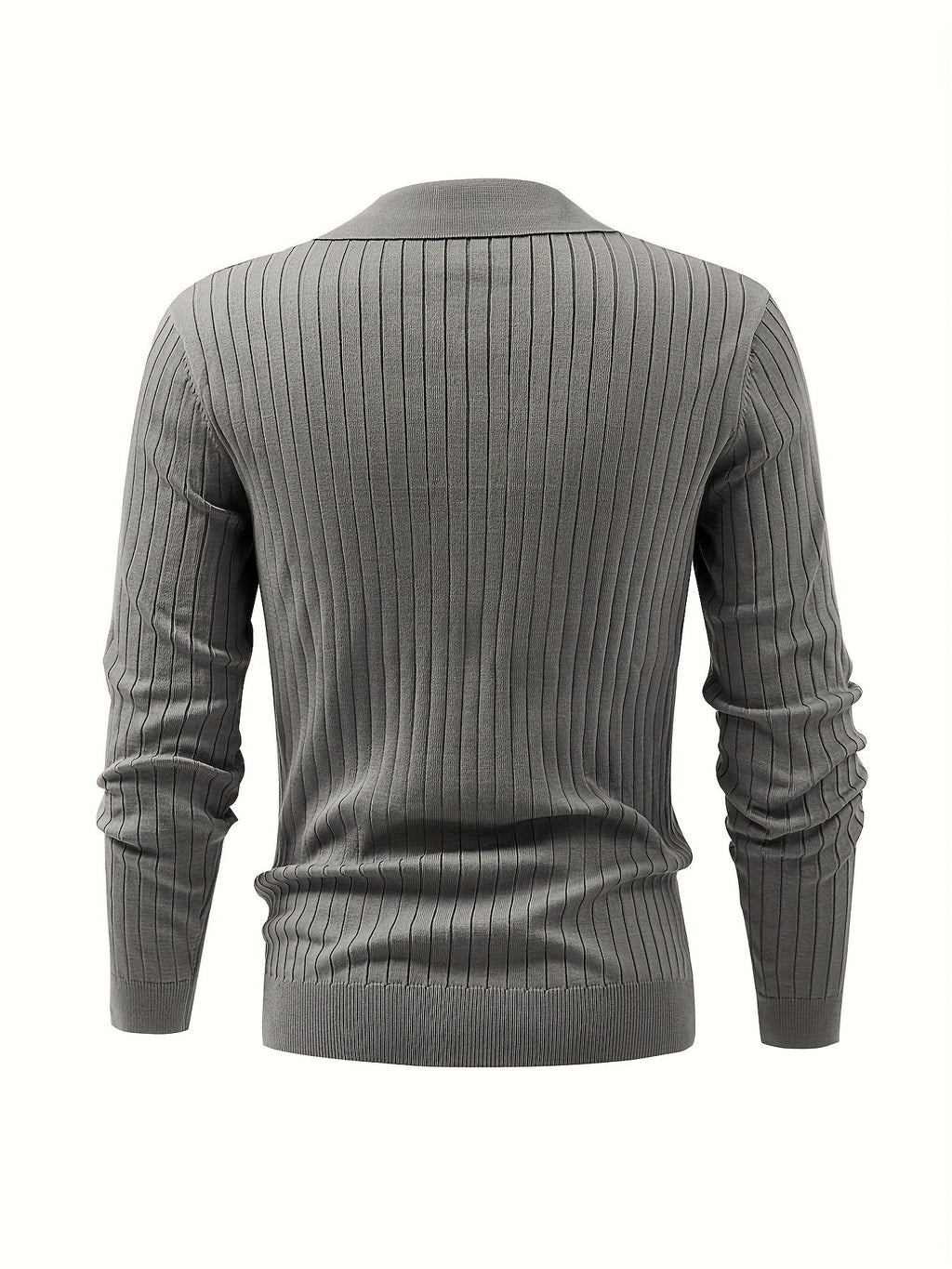 Stilvoller Herrenpullover mit V-Ausschnitt – Perfekt für Herbst und Winter