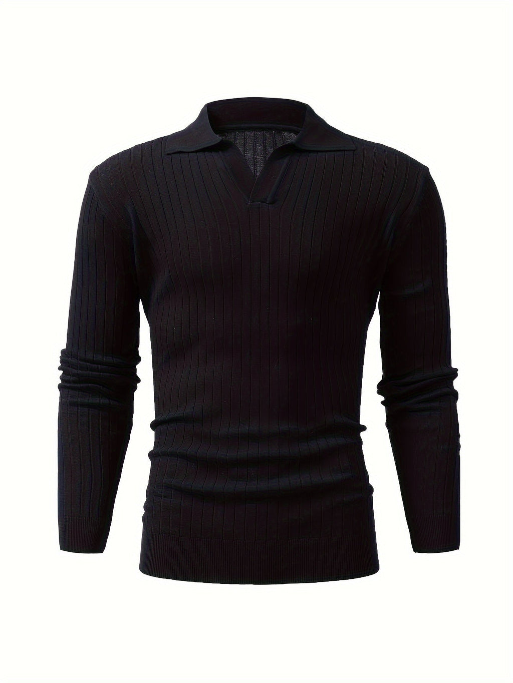 Stilvoller Herrenpullover mit V-Ausschnitt – Perfekt für Herbst und Winter