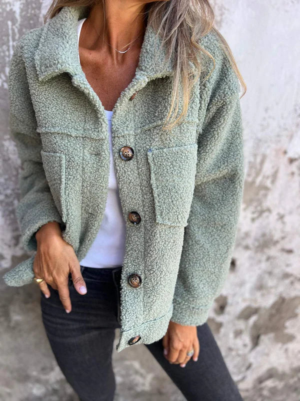 Kurzjacke für Damen mit stilvollen Details – Elegantes und Vielseitiges Design