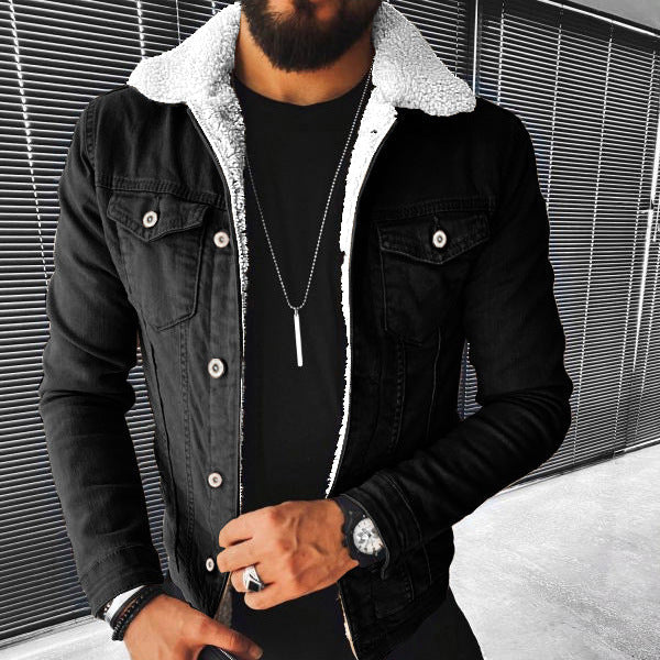 Modische Herren-Winterjacke für Wärme und Komfort