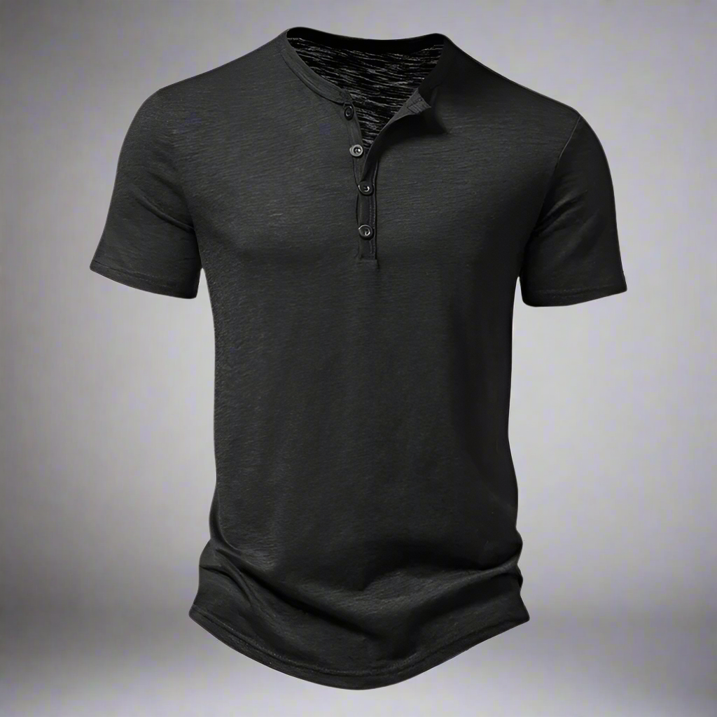 Bequemes Herren T Shirt mit modernem Design für Alltag Büro und Freizeit