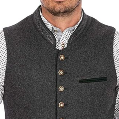 Elegante Herren-Trachtenweste mit traditionellem Design
