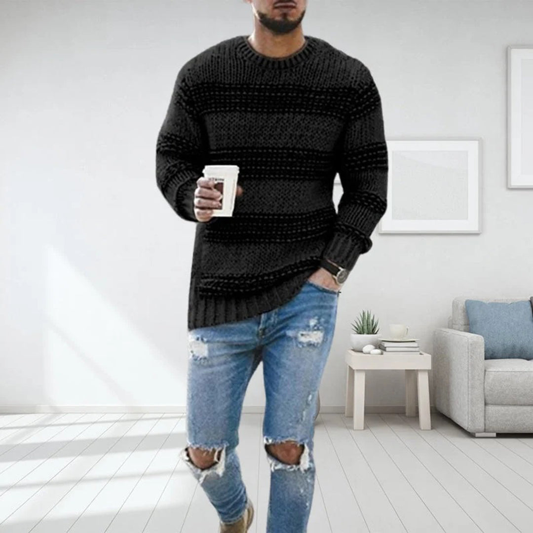 Herrenpullover mit klassischem Design perfekt für Alltag und Freizeit