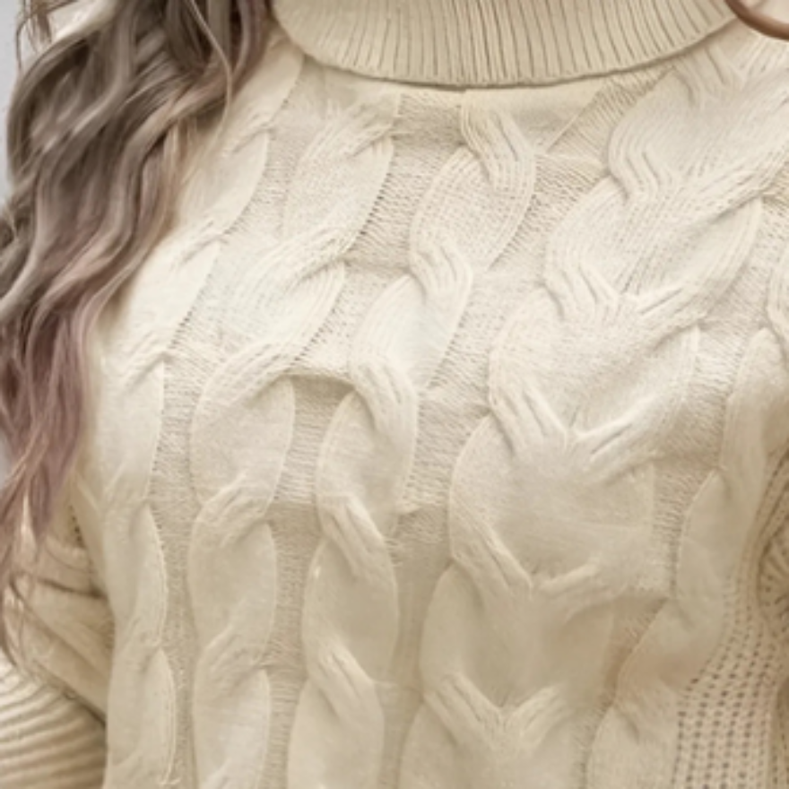 Warmer Winterpullover für Damen mit modernem und gemütlichem Stil