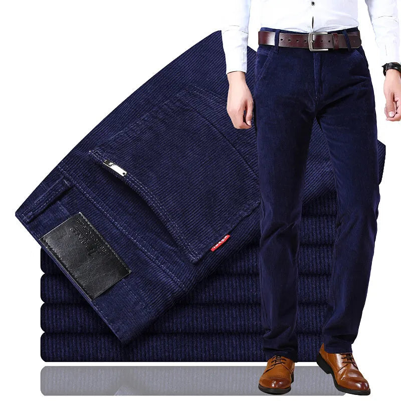 Elegante und warme Herrenhose