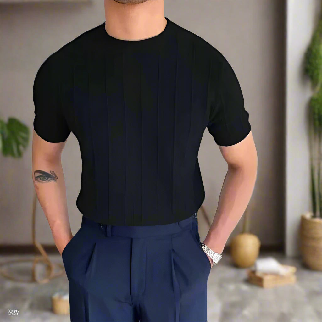 Klassisches Herren T-Shirt für einen lässigen und modernen Look