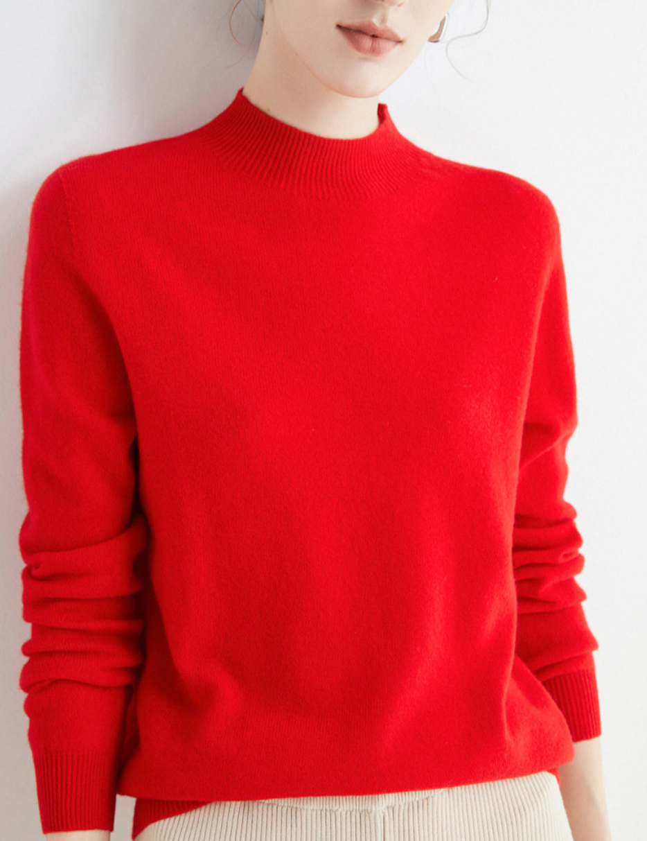 Bequemer und weicher Damenpullover für einen entspannten Look