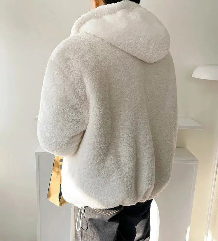 Warme Herren-Kapuzenjacke mit Moderner Optik