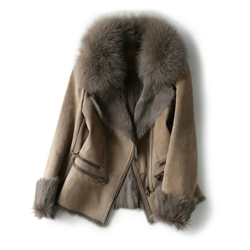 Stilvolle Damenjacke mit Kragen und modernem Design