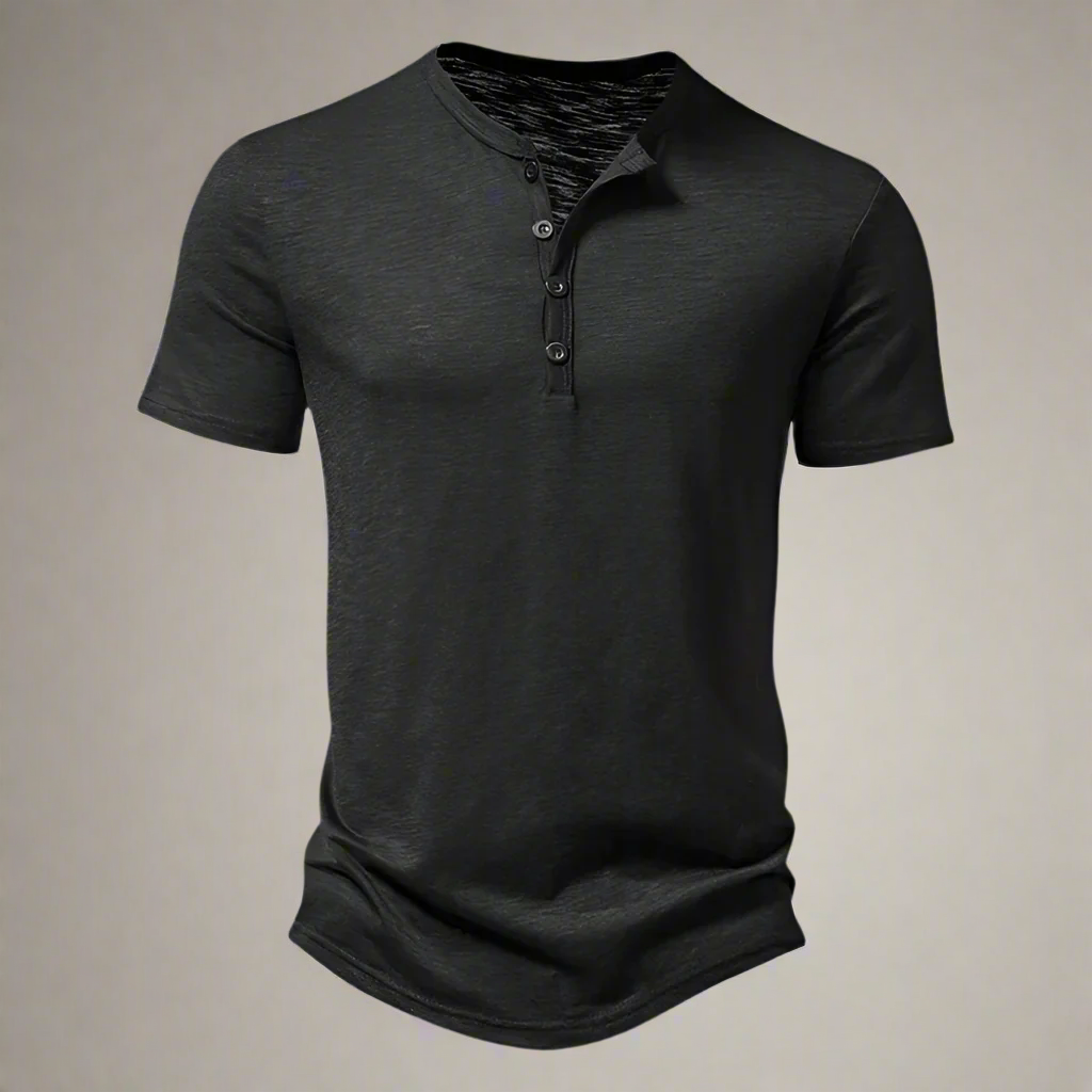 Bequemes Herren T Shirt mit modernem Design für Alltag Büro und Freizeit