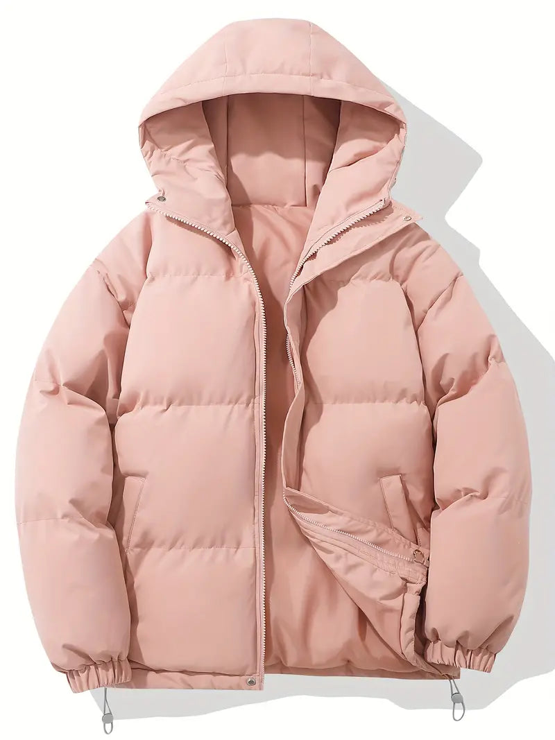Stilvolle und warme Damen-Winterjacke mit Kapuze – Ideal für kalte Tage
