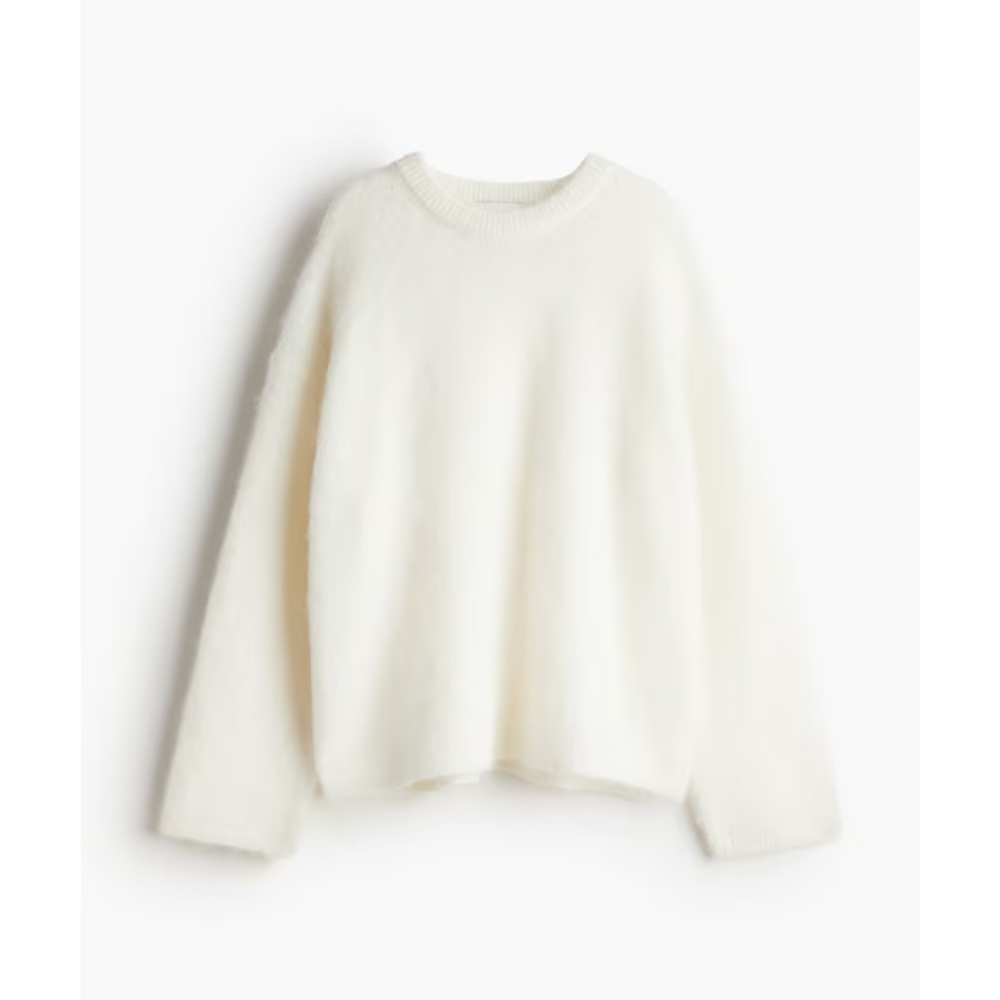 Oversized Mohairmix Pullover - Bequeme und Stilvolle Strickmode für Jede Jahreszeit