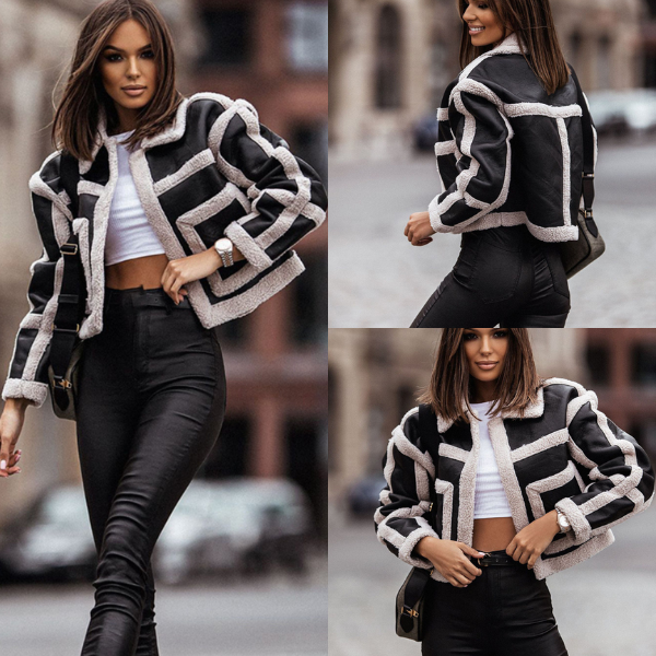 Moderne Damen-Bikerjacke mit Stil und perfektem Tragekomfort