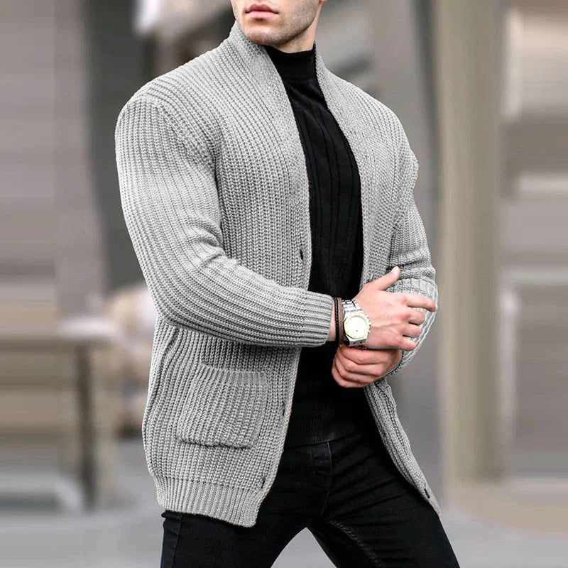 Stilvoller Herren-Cardigan für Kalte Tage