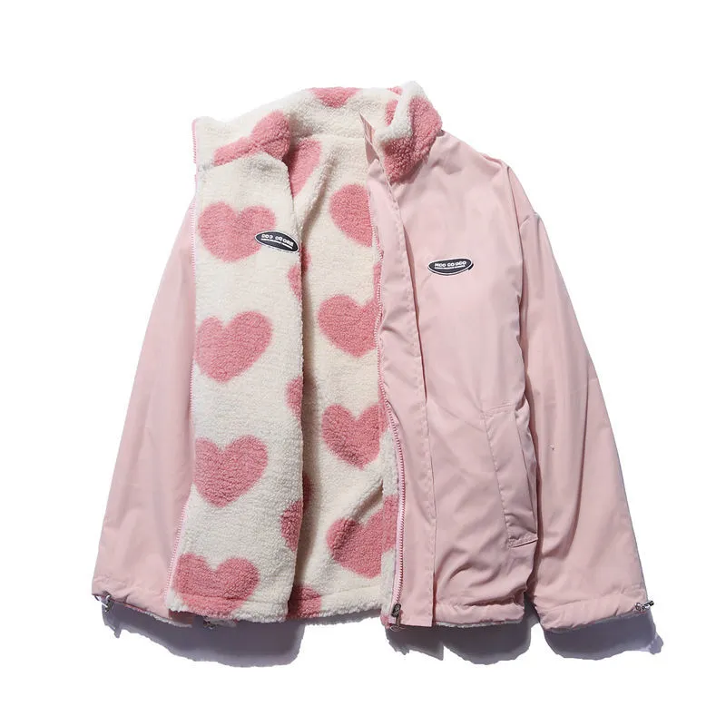 Bequeme Damenjacke mit modernem Design und wendbarer Funktion