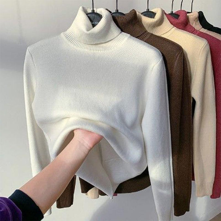 Langer und bequemer Damenpullover für einen stilvollen und gemütlichen Look
