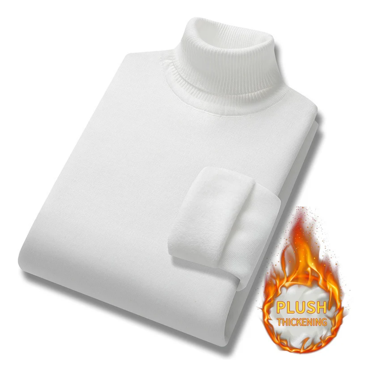 Winter-Rollkragenpullover für Männer