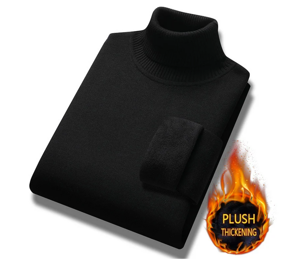 Winter-Rollkragenpullover für Männer