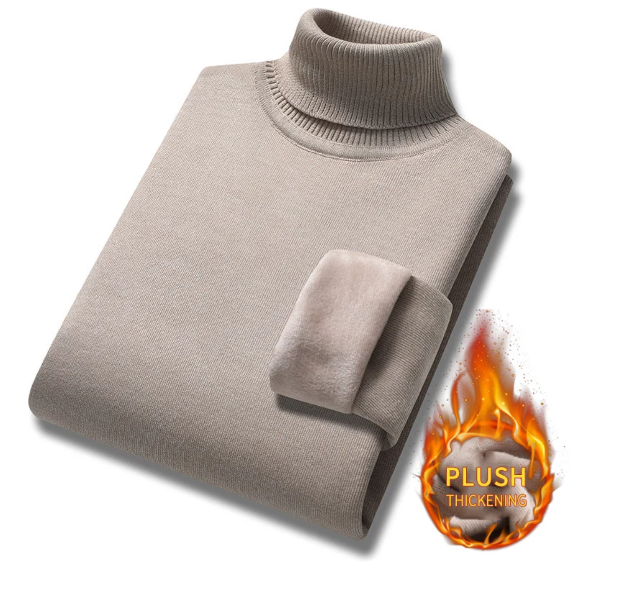 Winter-Rollkragenpullover für Männer