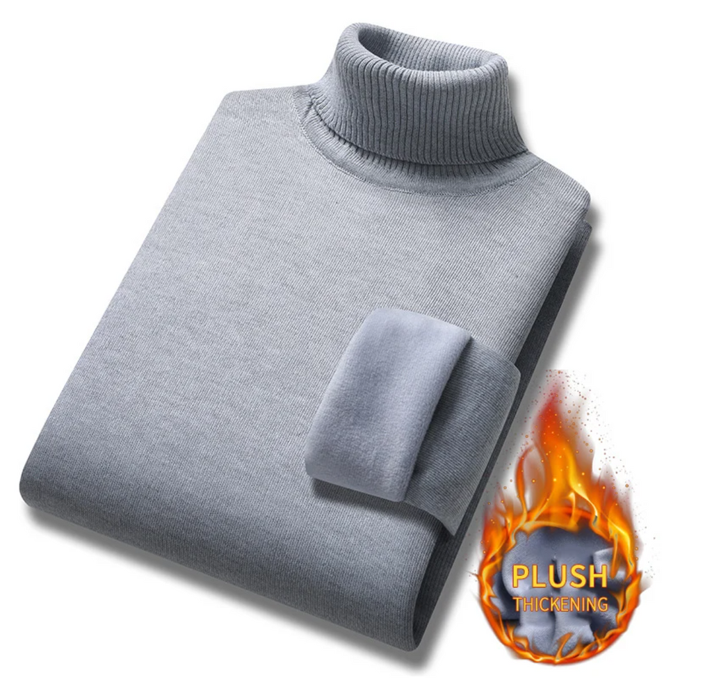 Winter-Rollkragenpullover für Männer