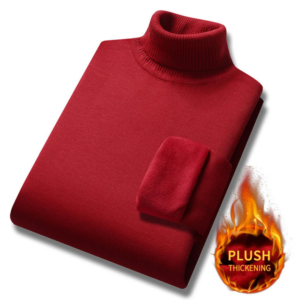 Winter-Rollkragenpullover für Männer