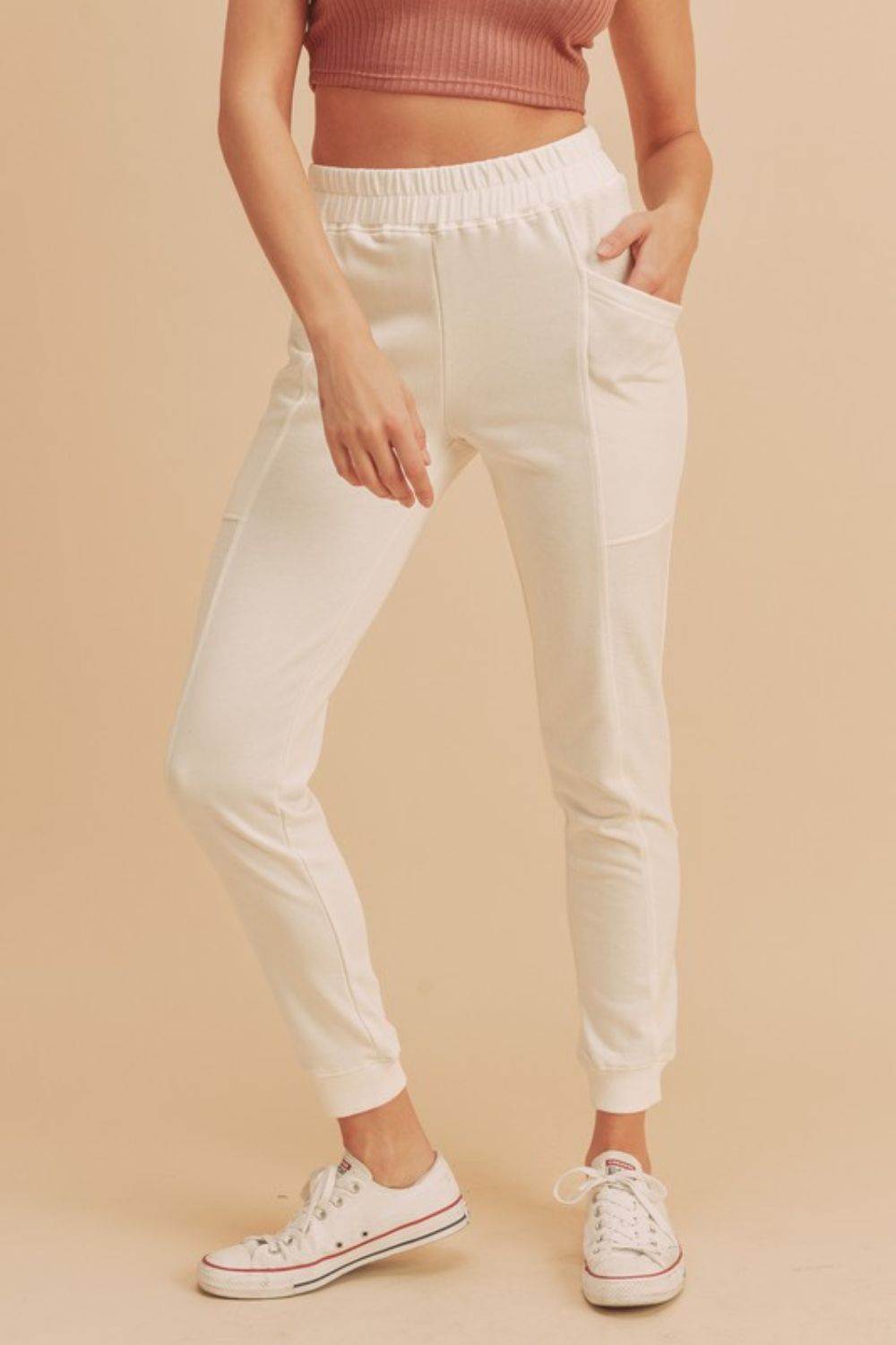 Bequeme Jogginghose mit Bund und Taschen perfekt für Alltag und Freizeit