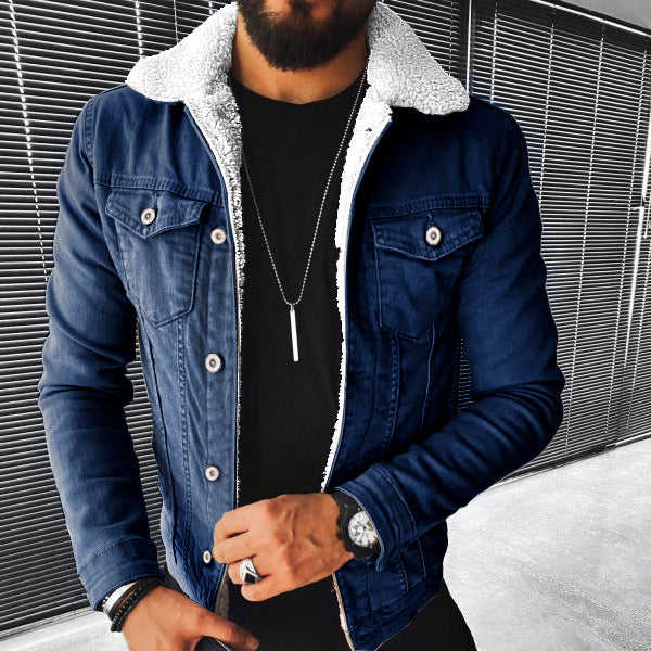 Modische Herren-Winterjacke für Wärme und Komfort
