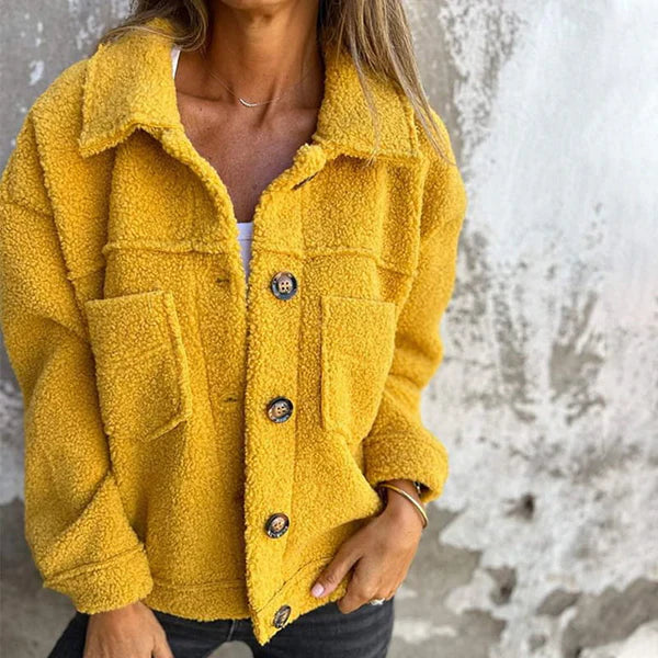 Kurzjacke für Damen mit stilvollen Details – Elegantes und Vielseitiges Design