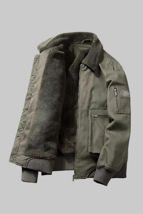 Lässige Herrenjacke – Warm und Ideal für Streetwear-Looks