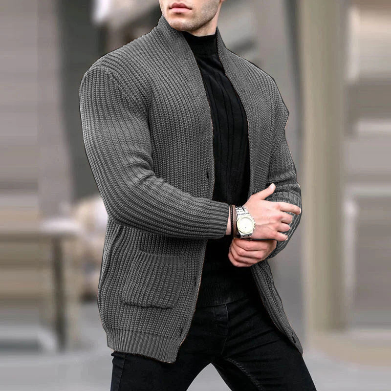 Stilvoller Herren-Cardigan für Kalte Tage