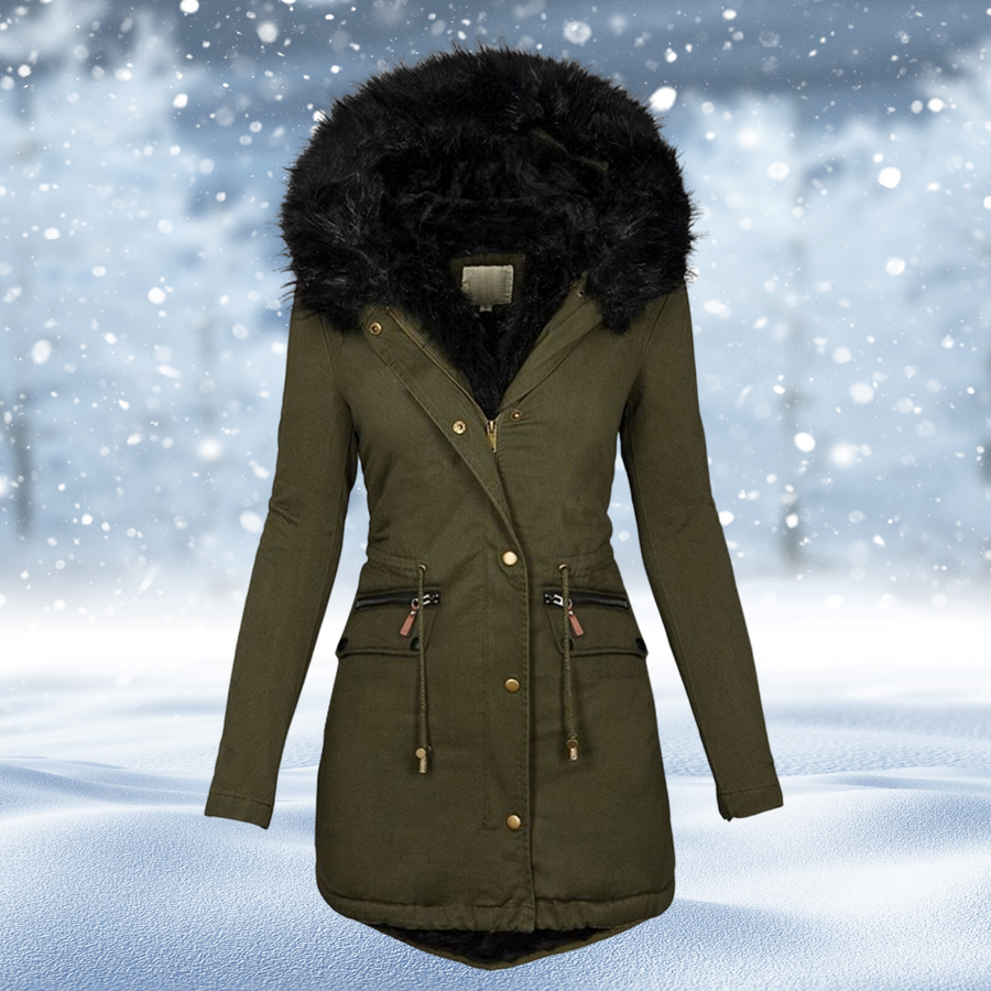 Warme Winterjacke für Damen