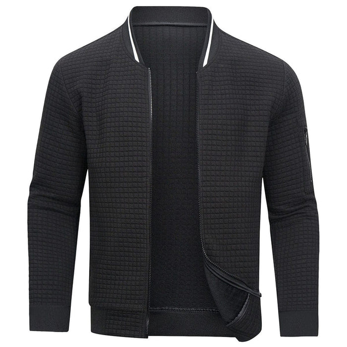 Moderne Herrenjacke mit minimalistischem Design und angenehmer Wärme