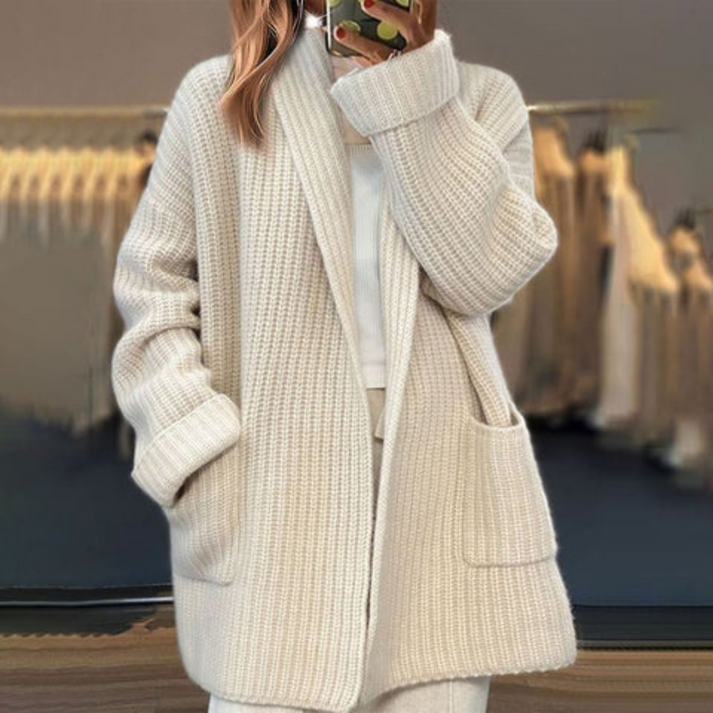 Kuschelige und Warme Strickjacke für Damen