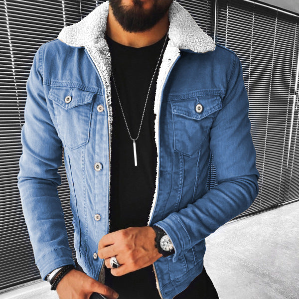 Modische Herren-Winterjacke für Wärme und Komfort