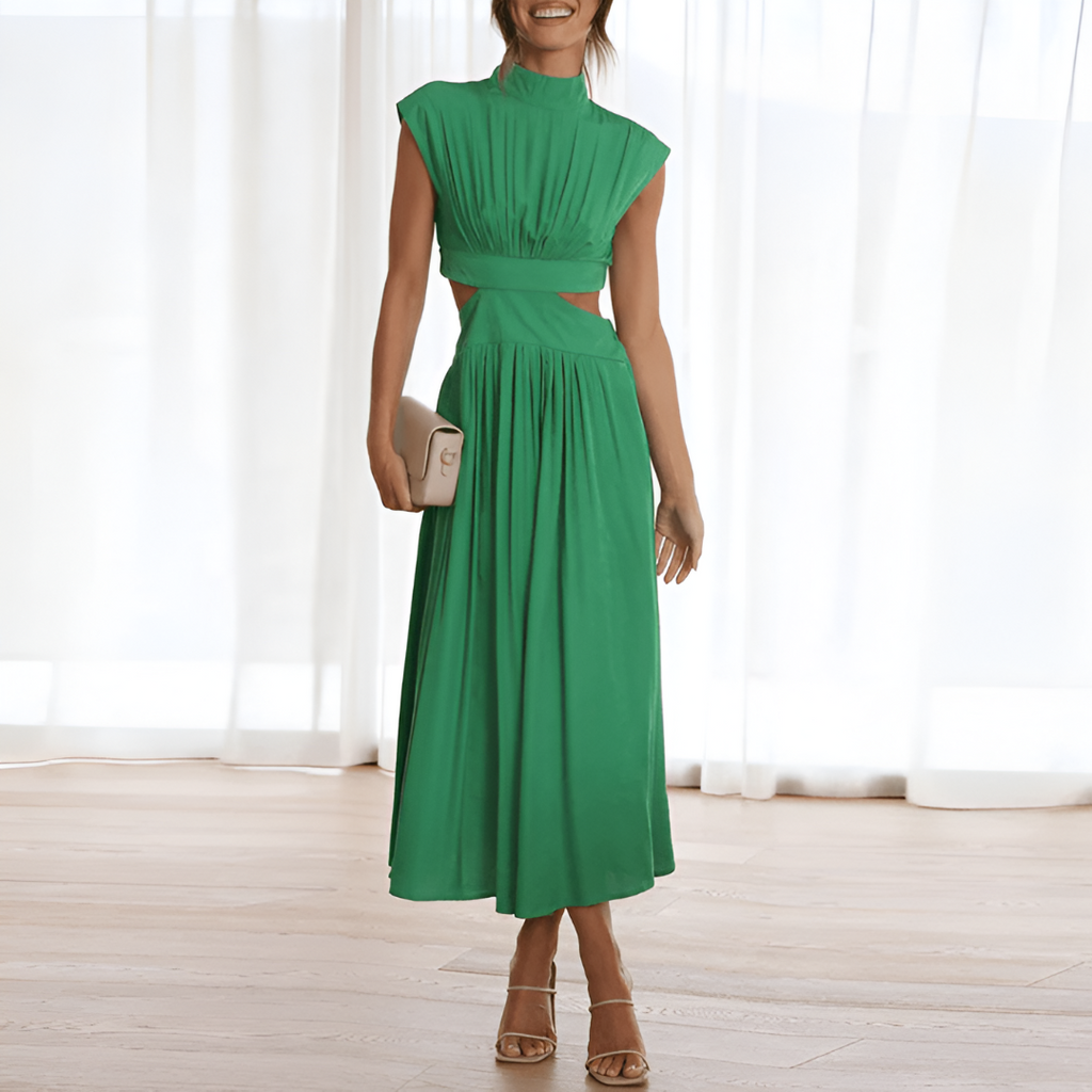 Elegantes langes Kleid mit zeitlosem Design für besondere Anlässe