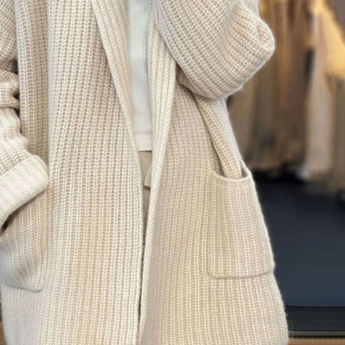 Kuschelige und Warme Strickjacke für Damen
