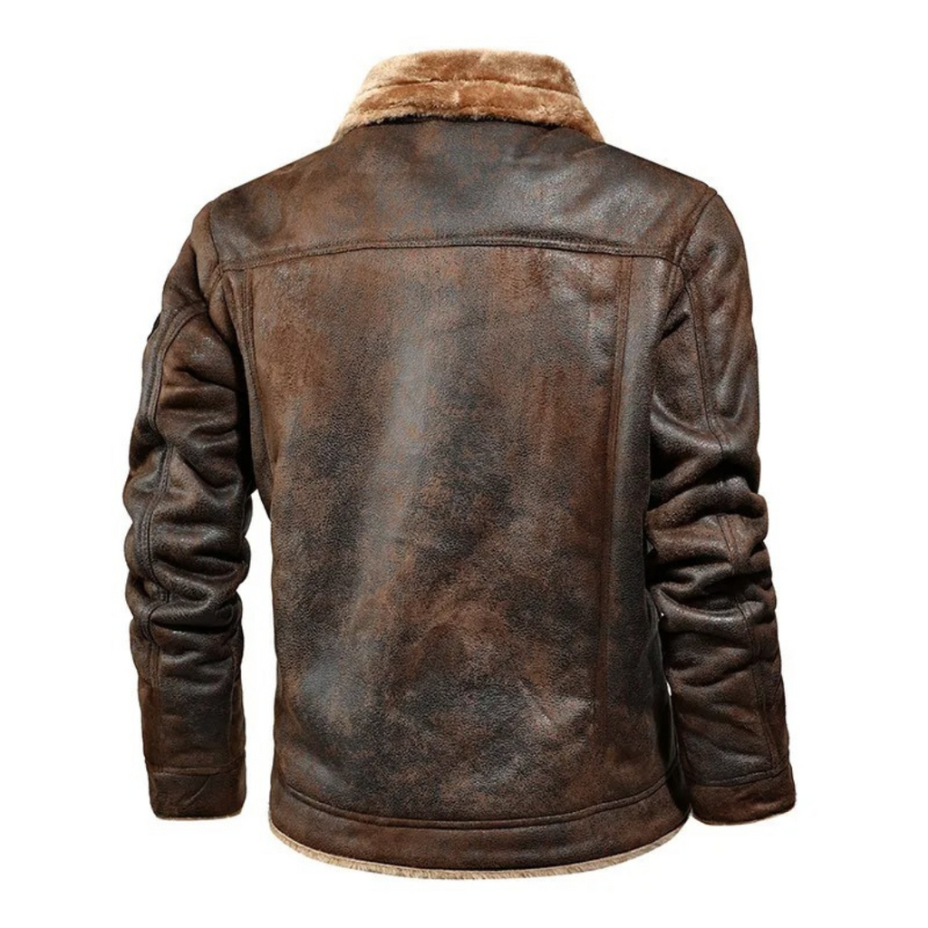 Warme Herrenjacke mit modernem Stil
