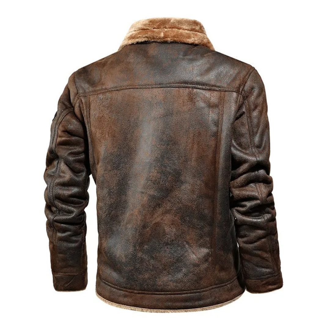 Warme Herrenjacke mit modernem Stil