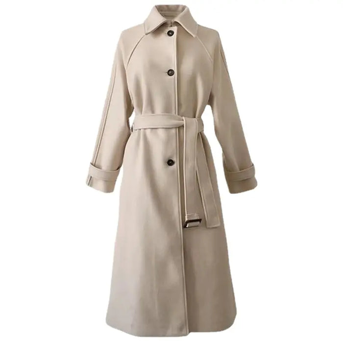 Eleganter langer Mantel für Damen