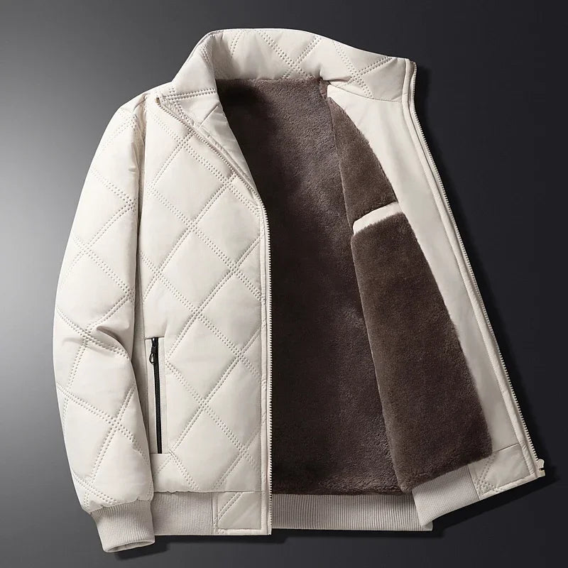 Eleganter Herrenmantel für den Winter mit modernem Stil