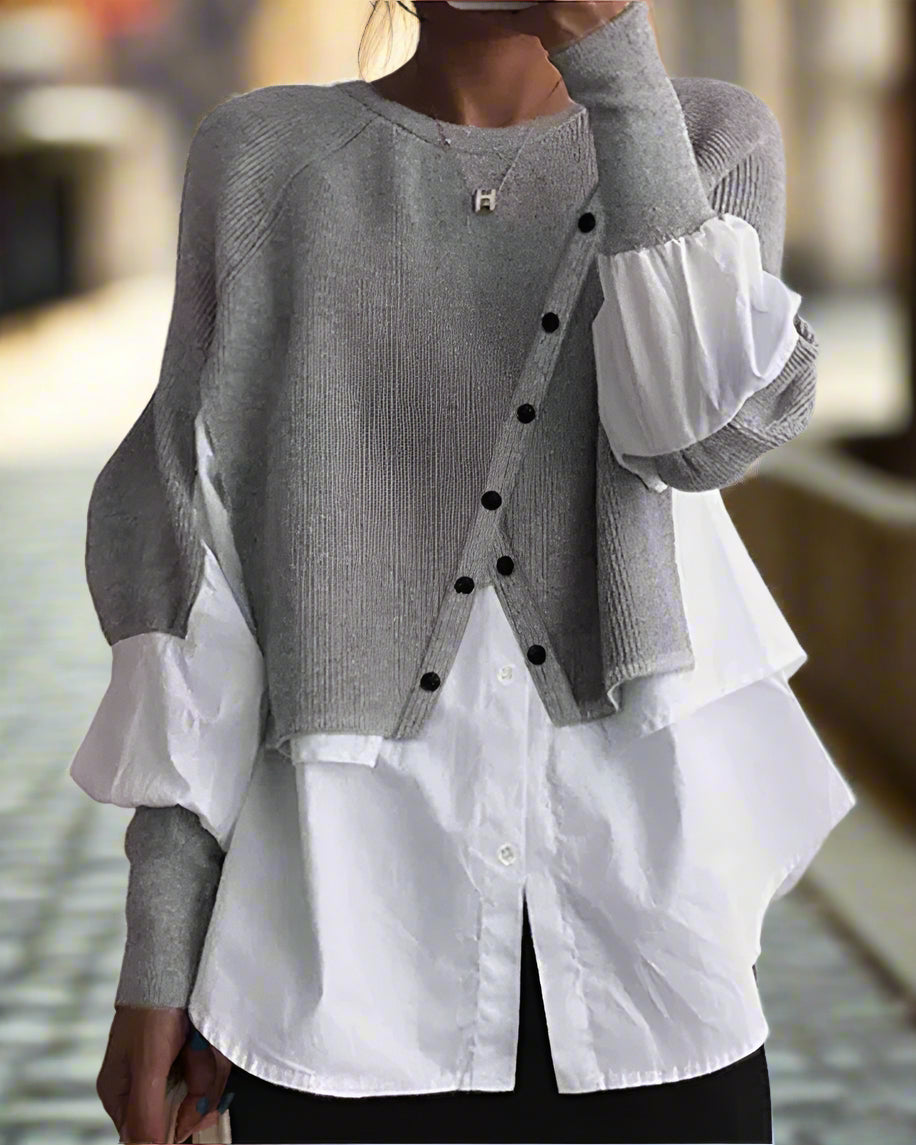 Bequemer Damenpullover mit modernem Schnitt für den Alltag
