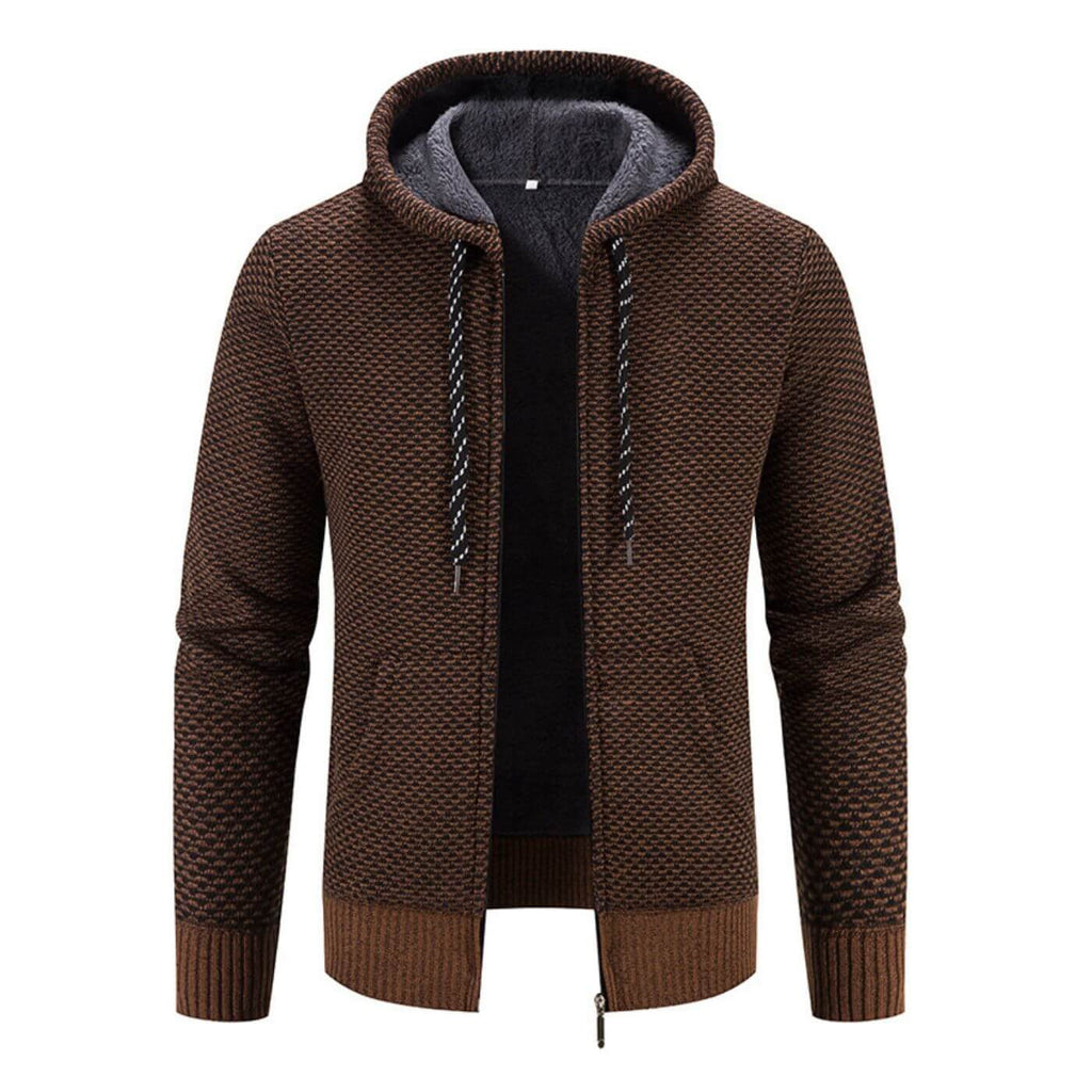 Moderne Winterjacke mit Kapuze für Herren